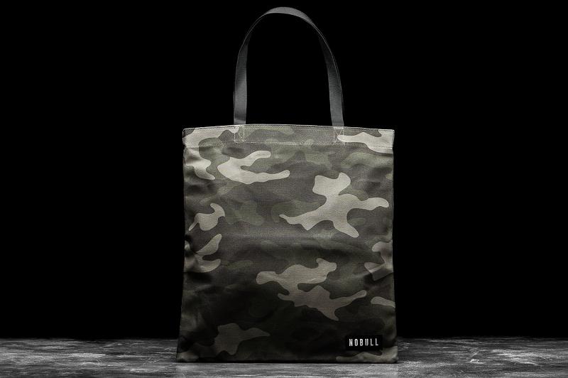 Camo Nobull Waxed Canvas Tote Women\'s Bags | CA J2269P